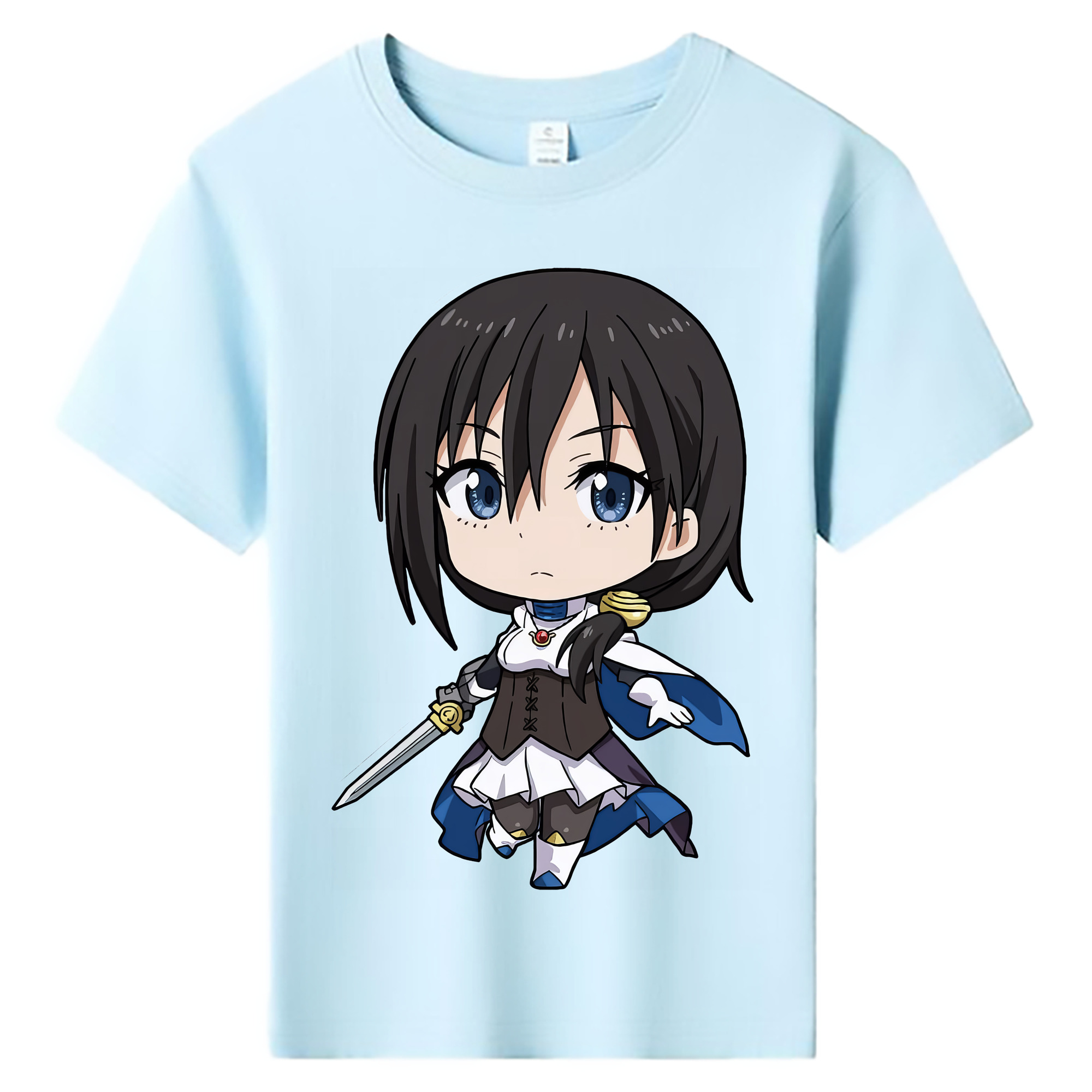 （画像用） 転スラ Regarding Reincarnated to Slime 綿100％キッズTシャツ（フロントプリント）